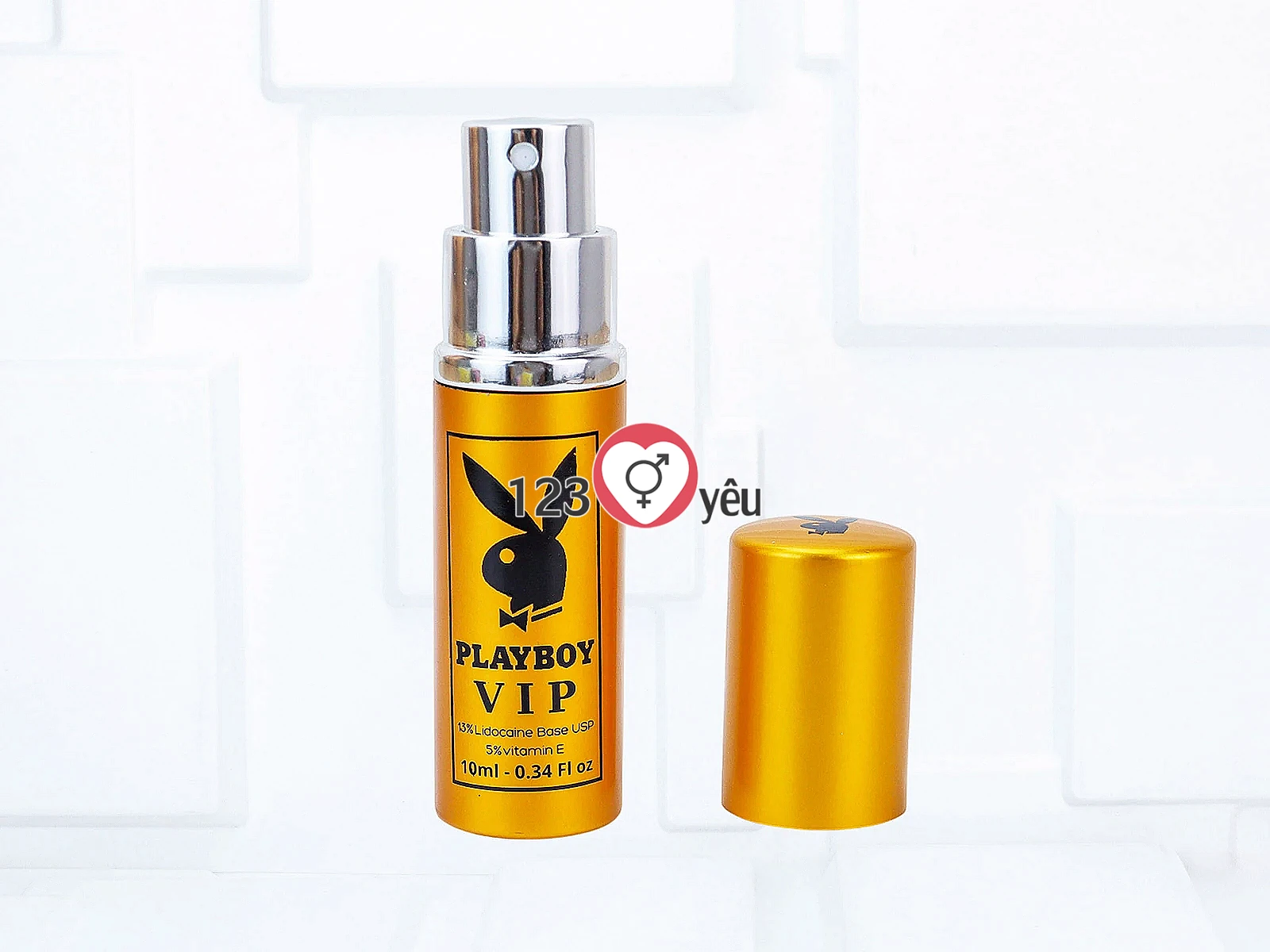Xịt chống xuất tinh sớm Playboy VIP Delay Spray hỗ trợ kéo dài thời gian quan hệ
