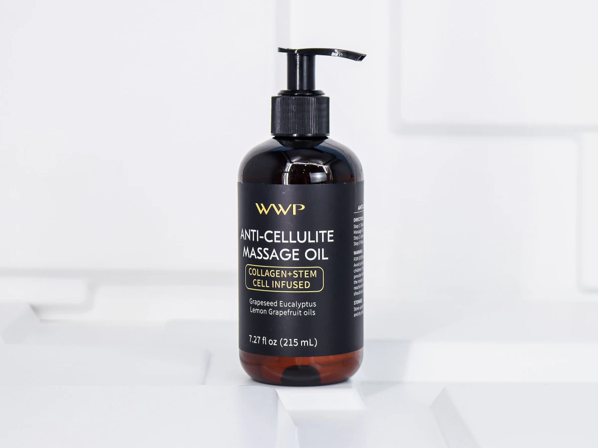 Dầu massage body WWP Anti-Cellulite giảm mỡ thừa, cải thiện độ đàn hồi của da