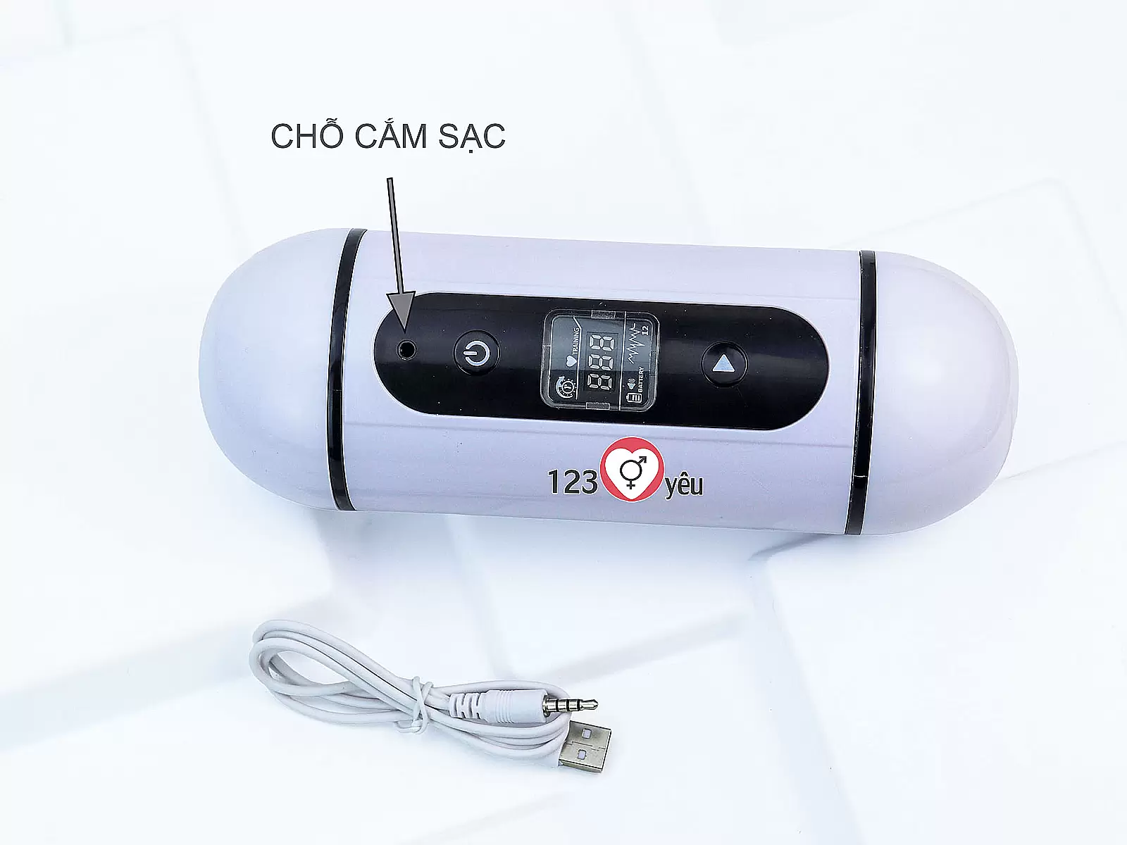 Miệng giả, Âm đạo giả 2 đầu phát âm thanh rên rỉ Zeri