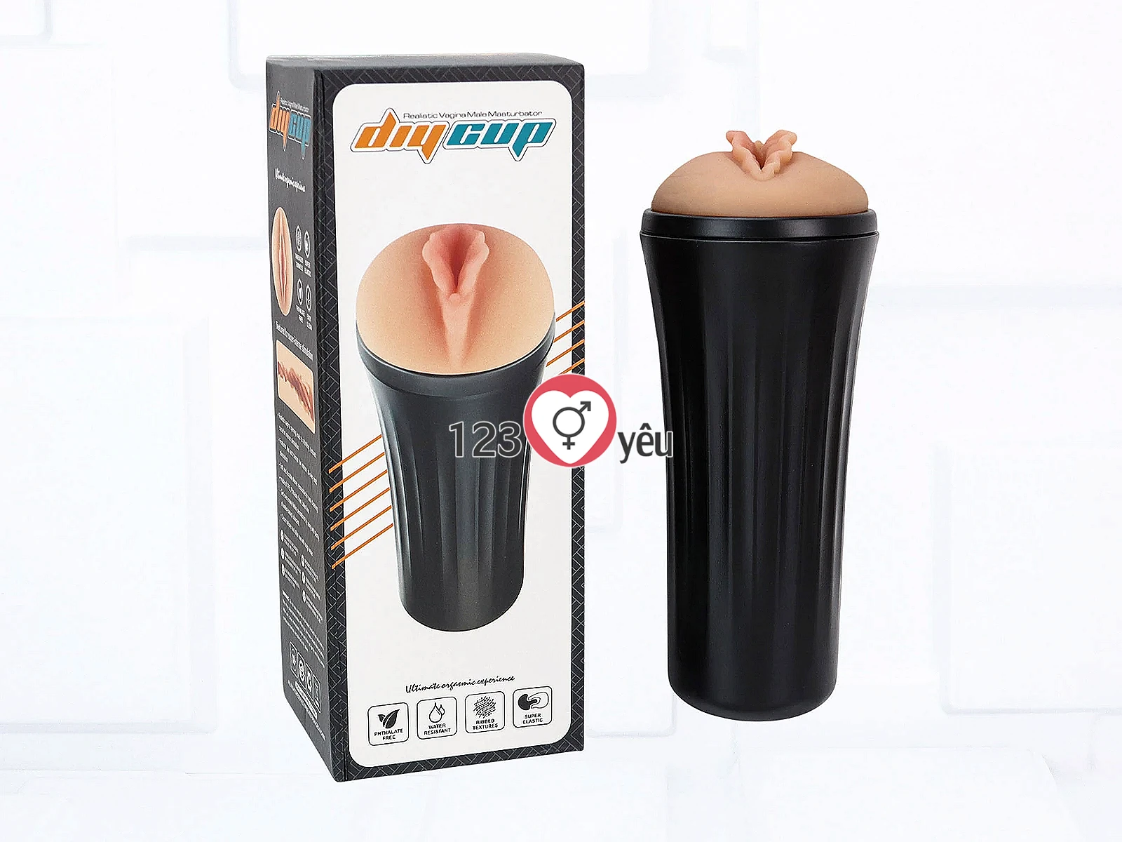 Âm đạo giả thủ dâm Diy Cup mềm mịn cùng với lỗ âm đạo se khít