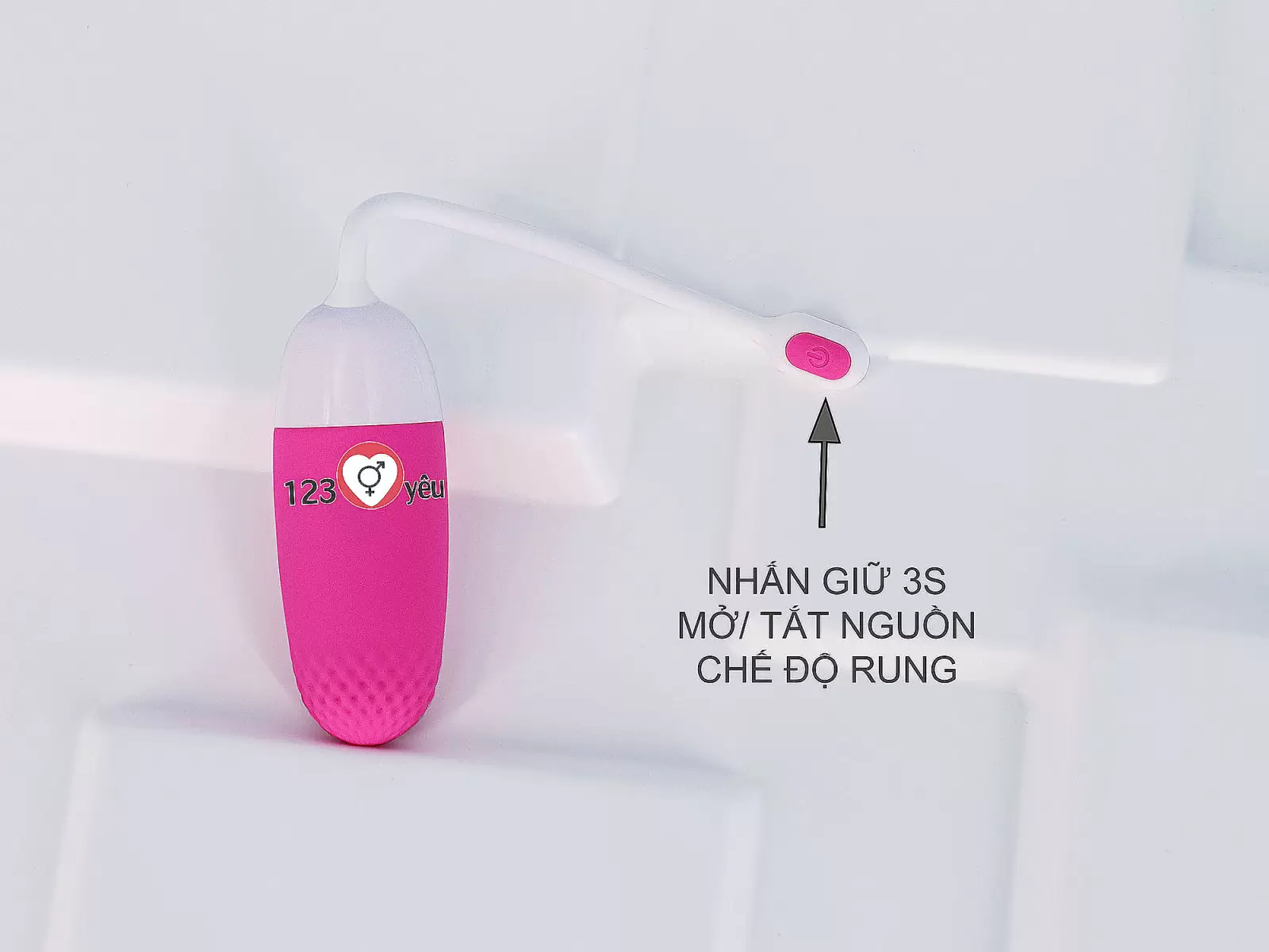 Trứng rung tình yêu Magic Vini 7 chế độ điều khiển qua App