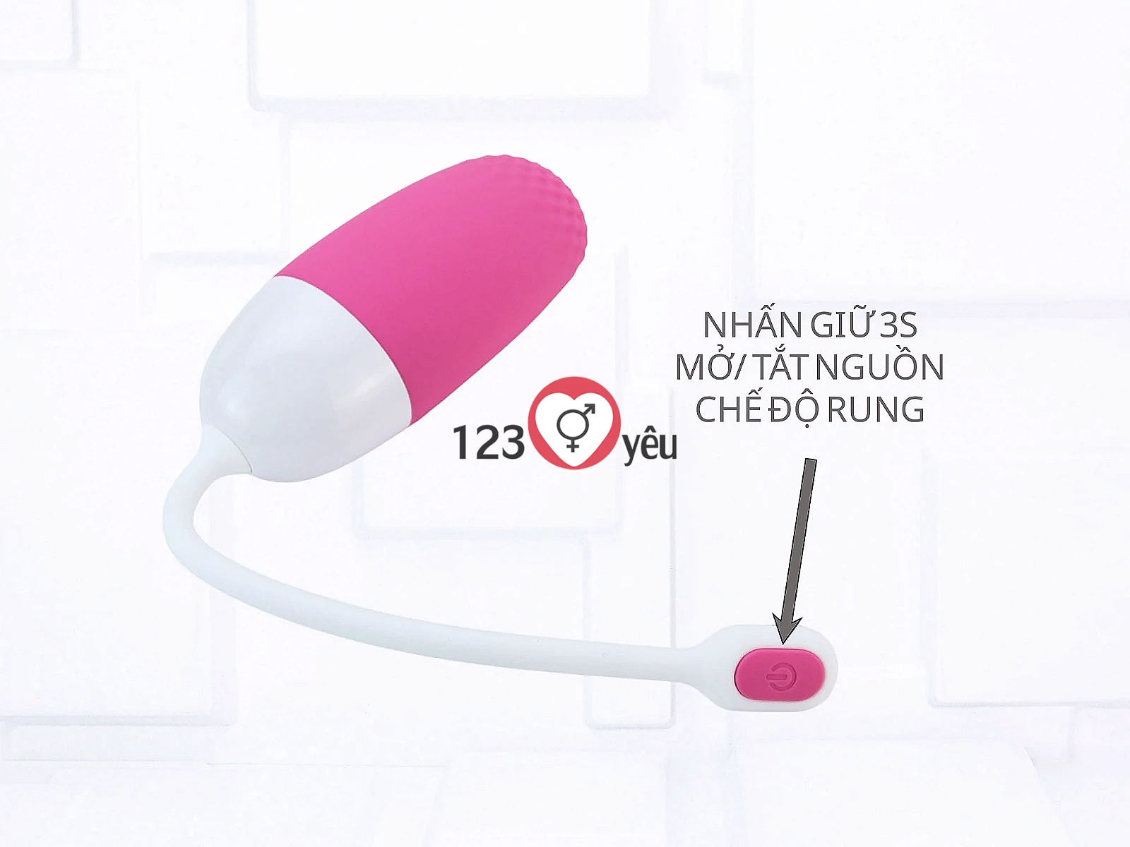 Trứng rung tình yêu Magic Vini 7 chế độ điều khiển qua App