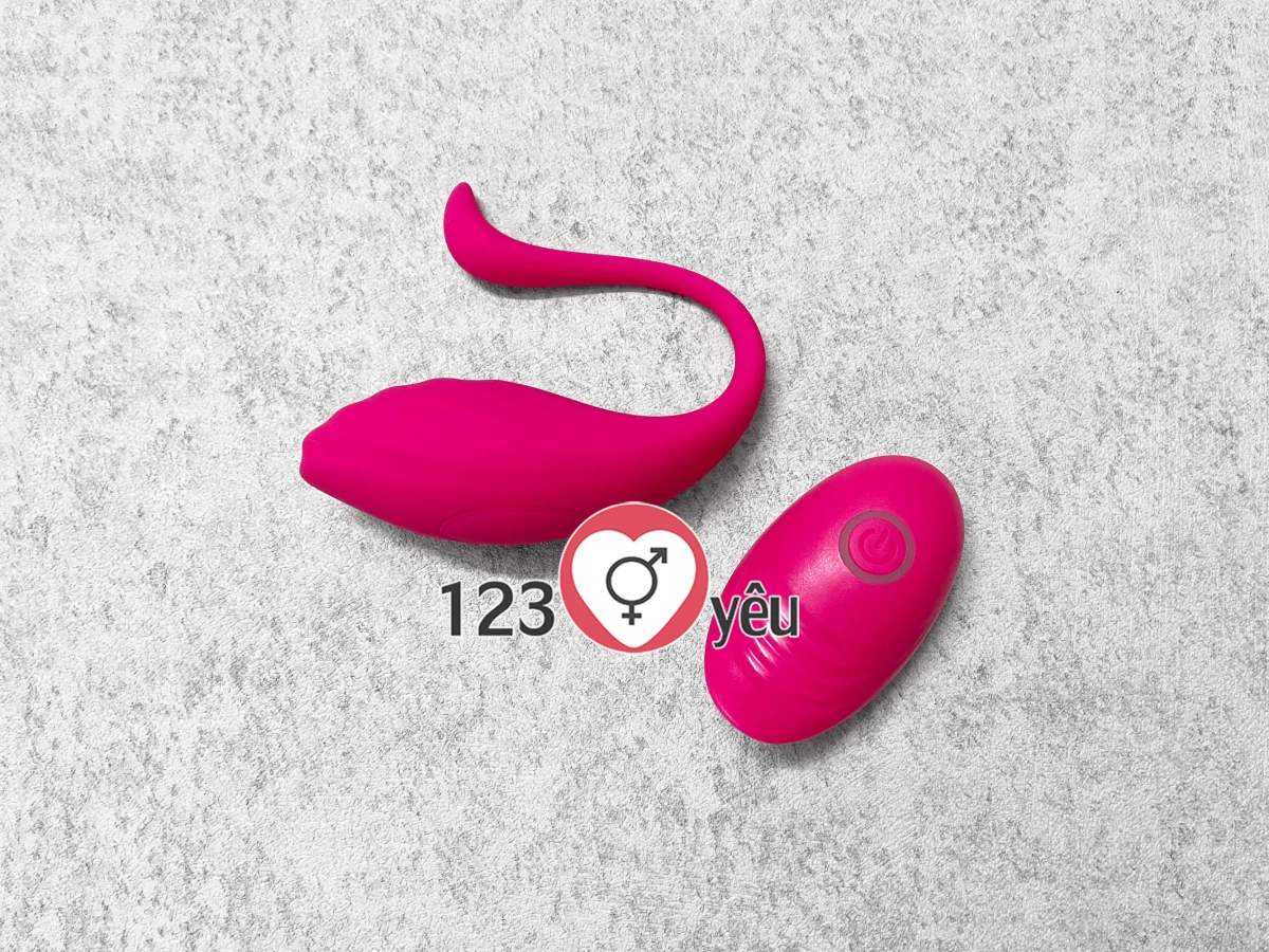 Trứng rung tình yêu Vibrator 10 chế độ remote từ xa