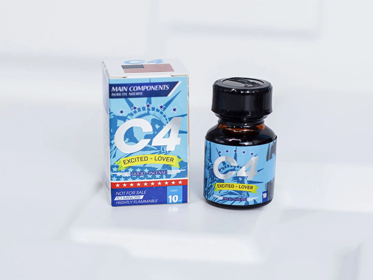 Chai h&iacute;t C4 Main Components 10ml tăng cảm gi&aacute;c hưng phấn