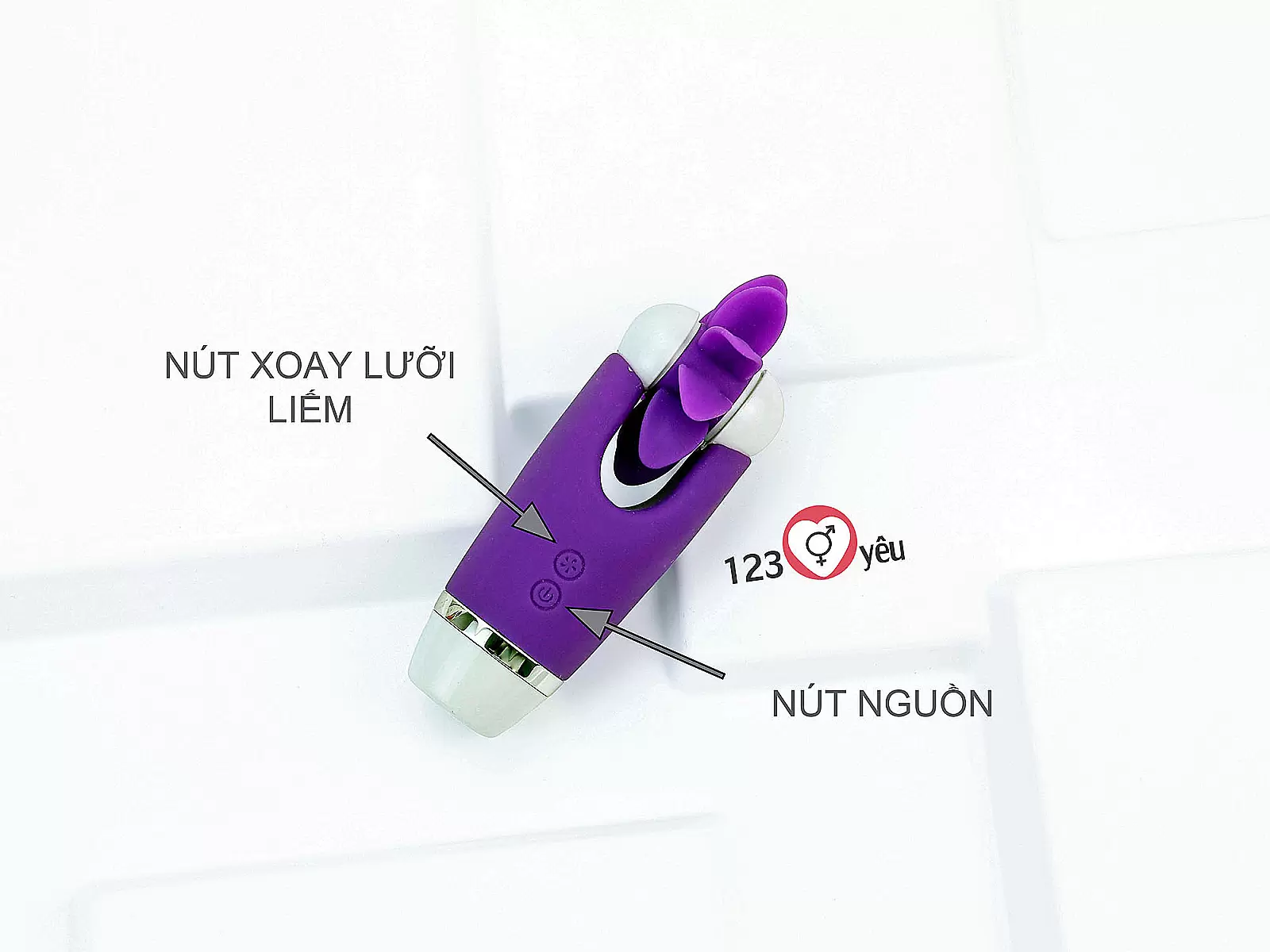 Lưỡi xoay massage kích thích âm đạo Tongue 360°