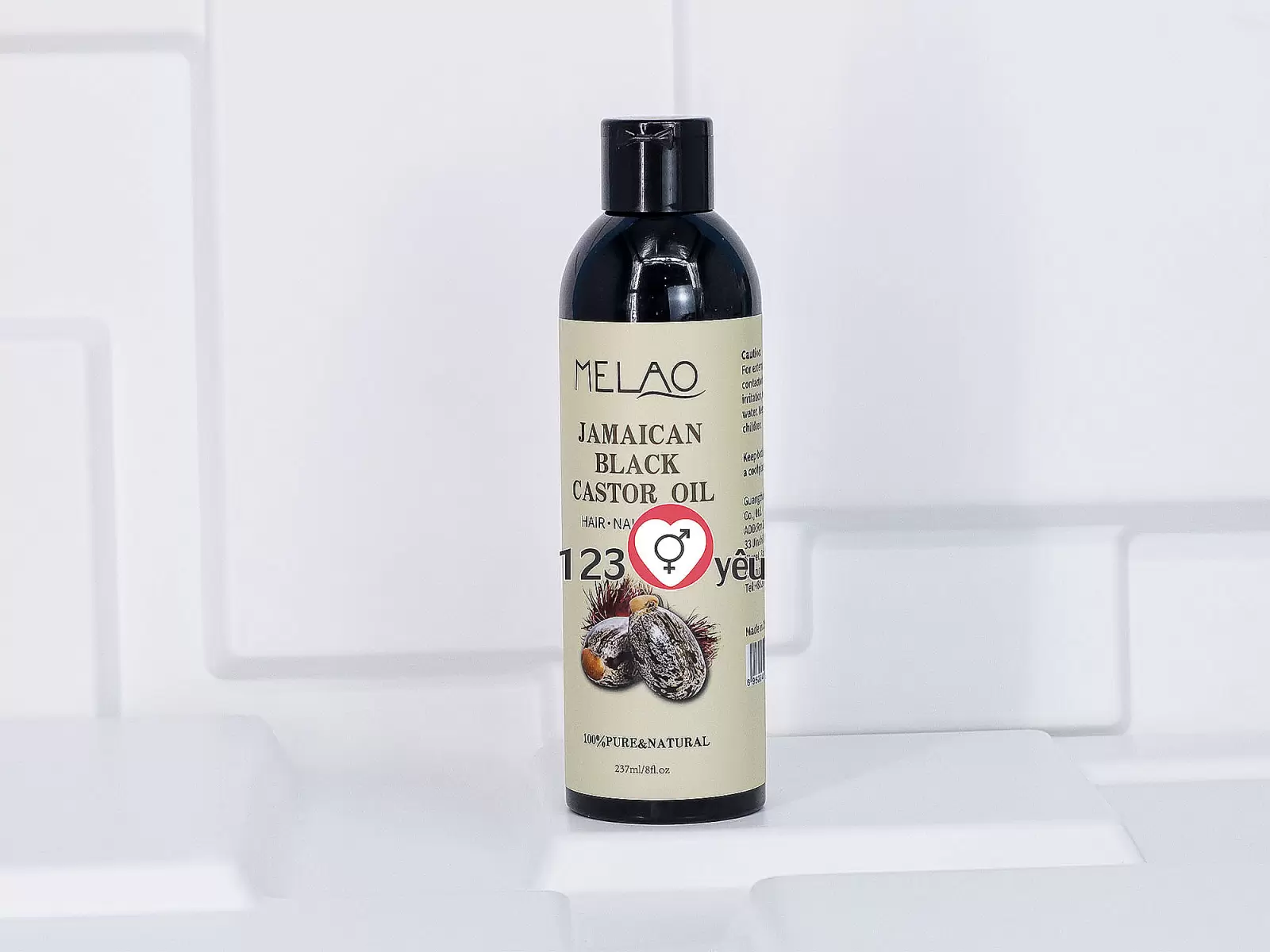 Dầu Thầu Dầu Đen Jamaican Black Castor Oil MELAO