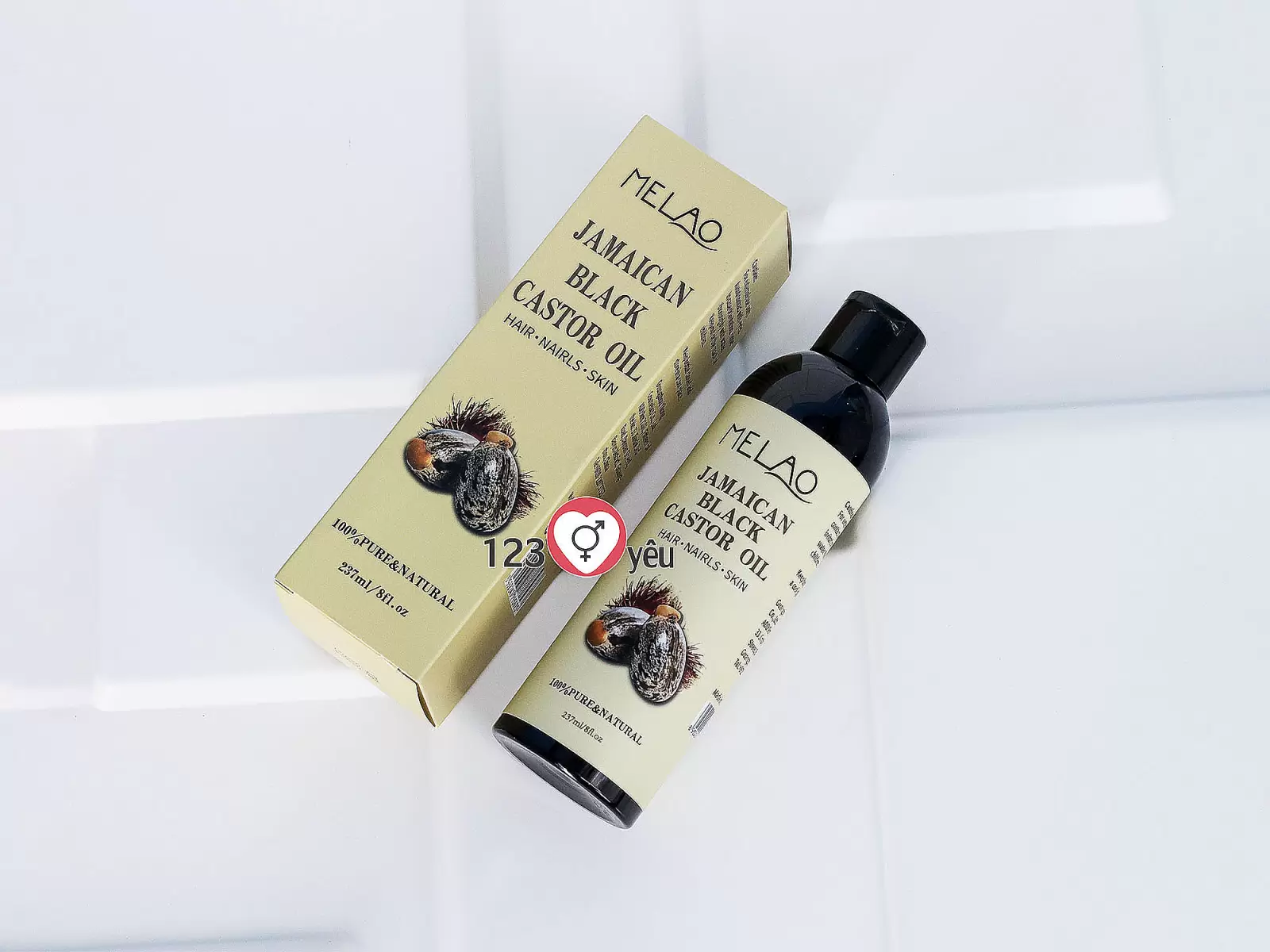 Dầu Thầu Dầu Đen Jamaican Black Castor Oil MELAO