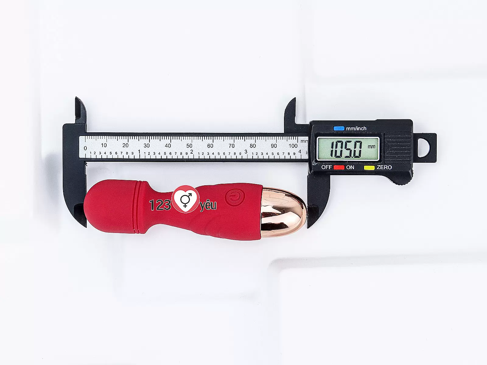 Máy mát xa điểm G mini kèm 4 đầu nhỏ xinh pin sạc