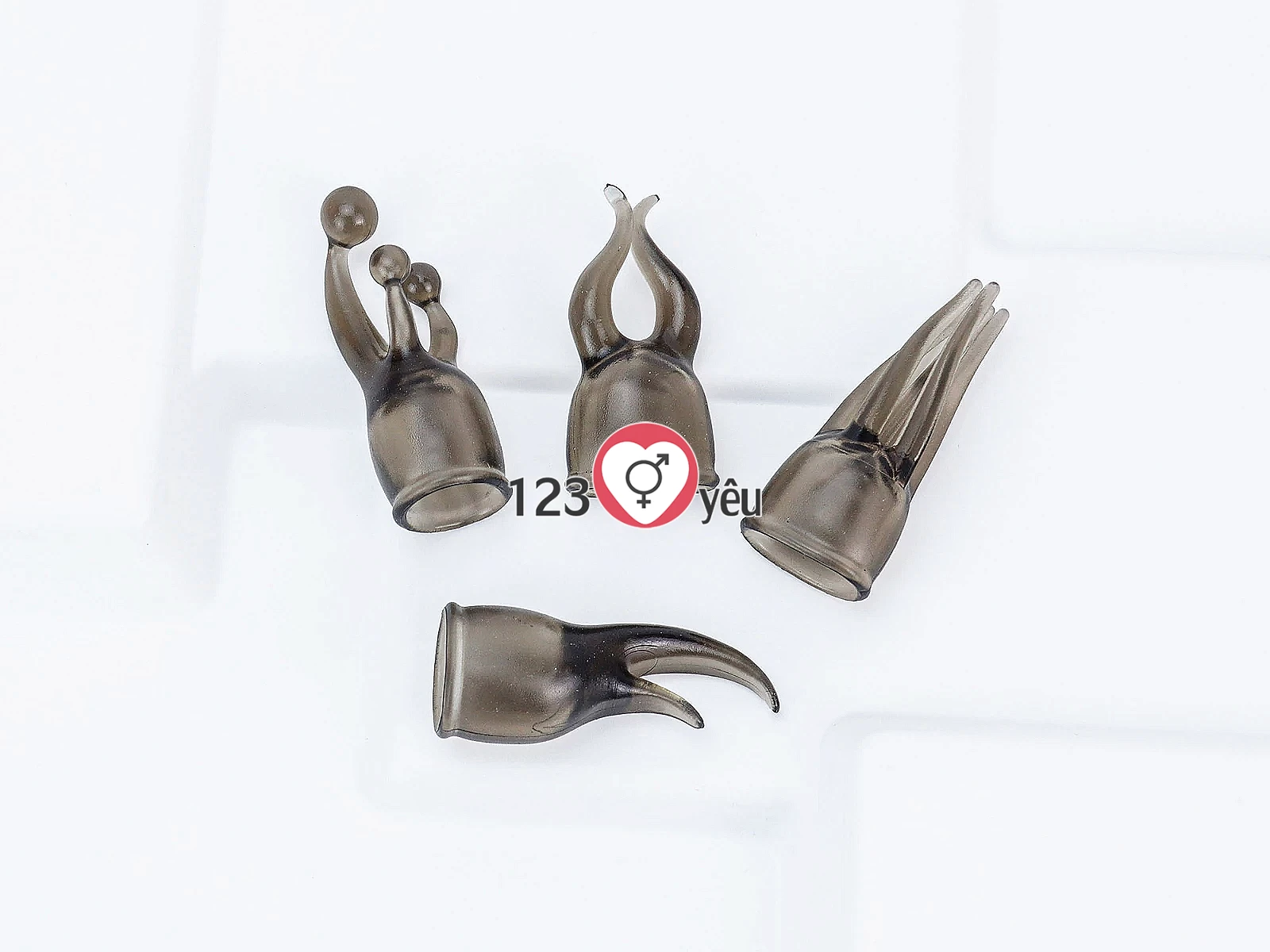 Máy massage điểm G mini kèm 4 đầu thay đa năng