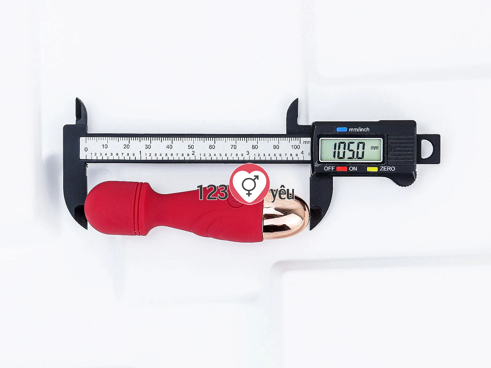 Máy massage điểm G mini kèm 4 đầu thay đa năng