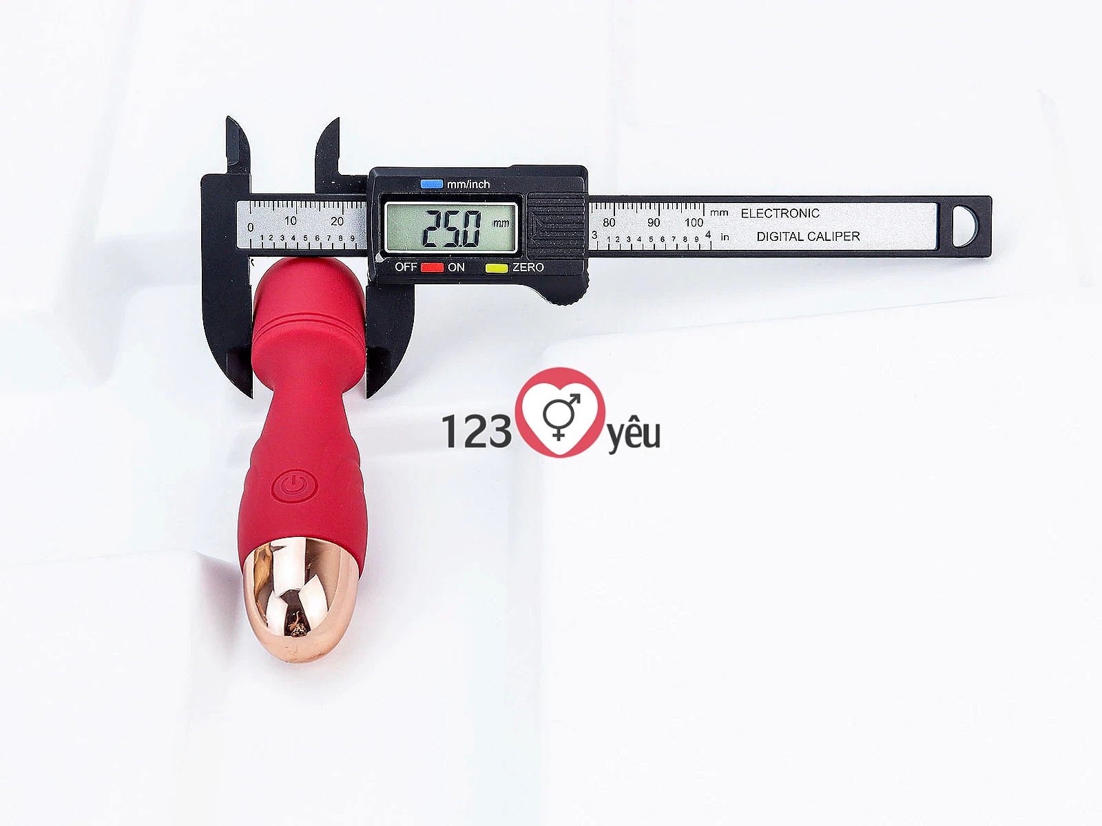 Máy massage điểm G mini kèm 4 đầu thay đa năng