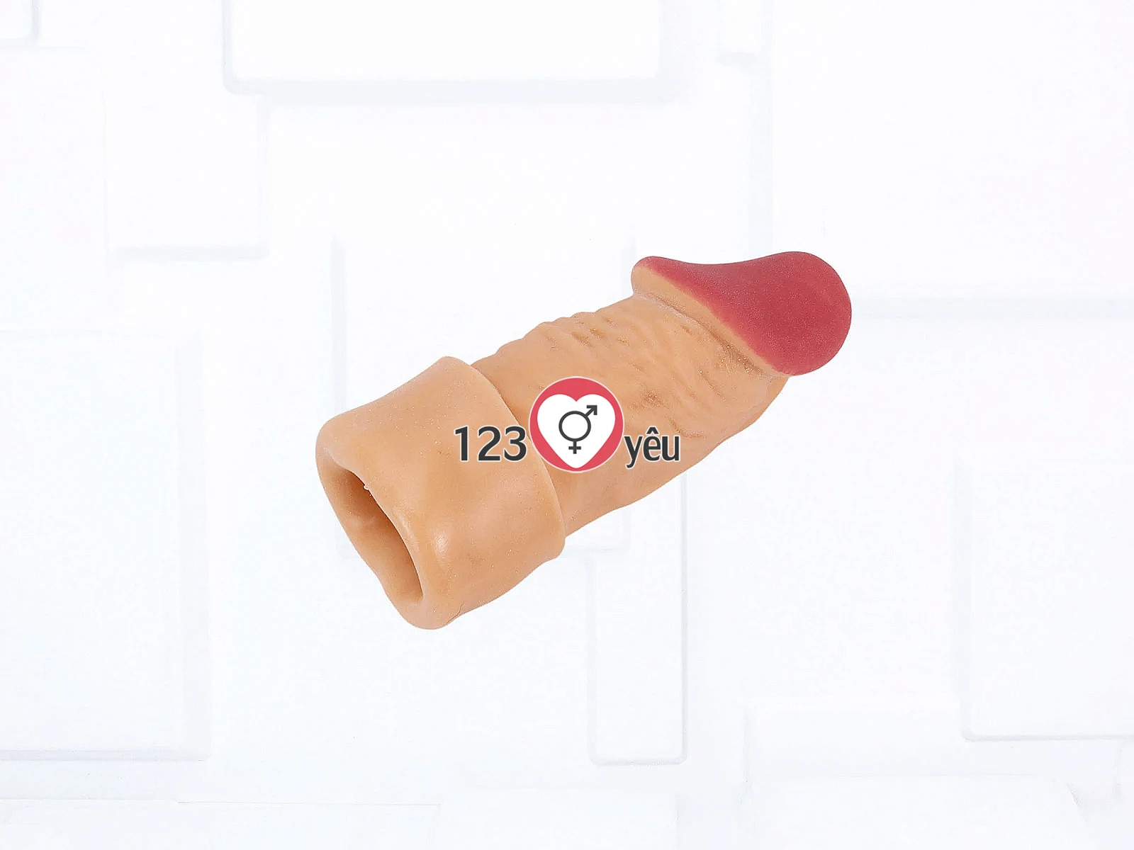 Bao cao su đôn dên Max Man 25mm tăng kích thước, gân nổi tăng ma sát