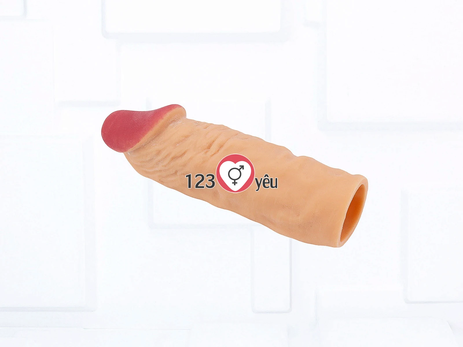 Bao cao su đôn dên Max Man 25mm tăng kích thước, gân nổi tăng ma sát