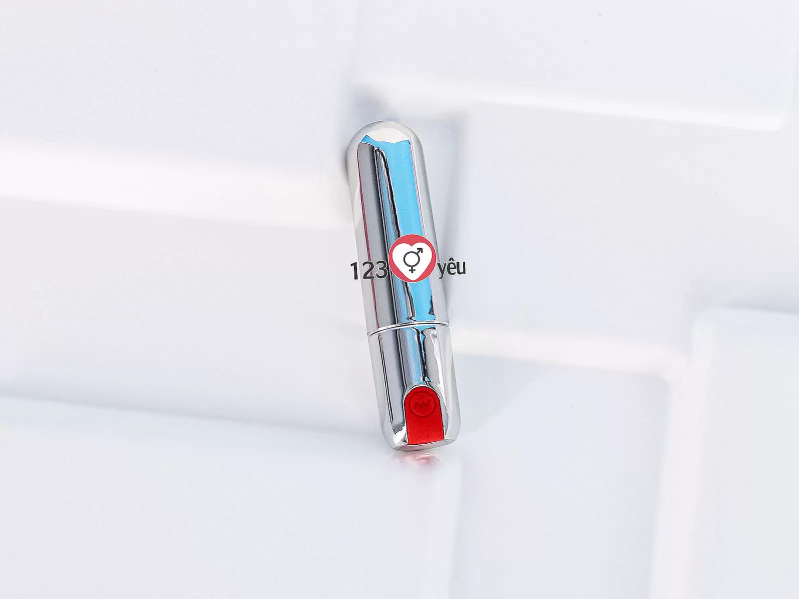Trứng rung tình yêu hình thỏi son pin sạc