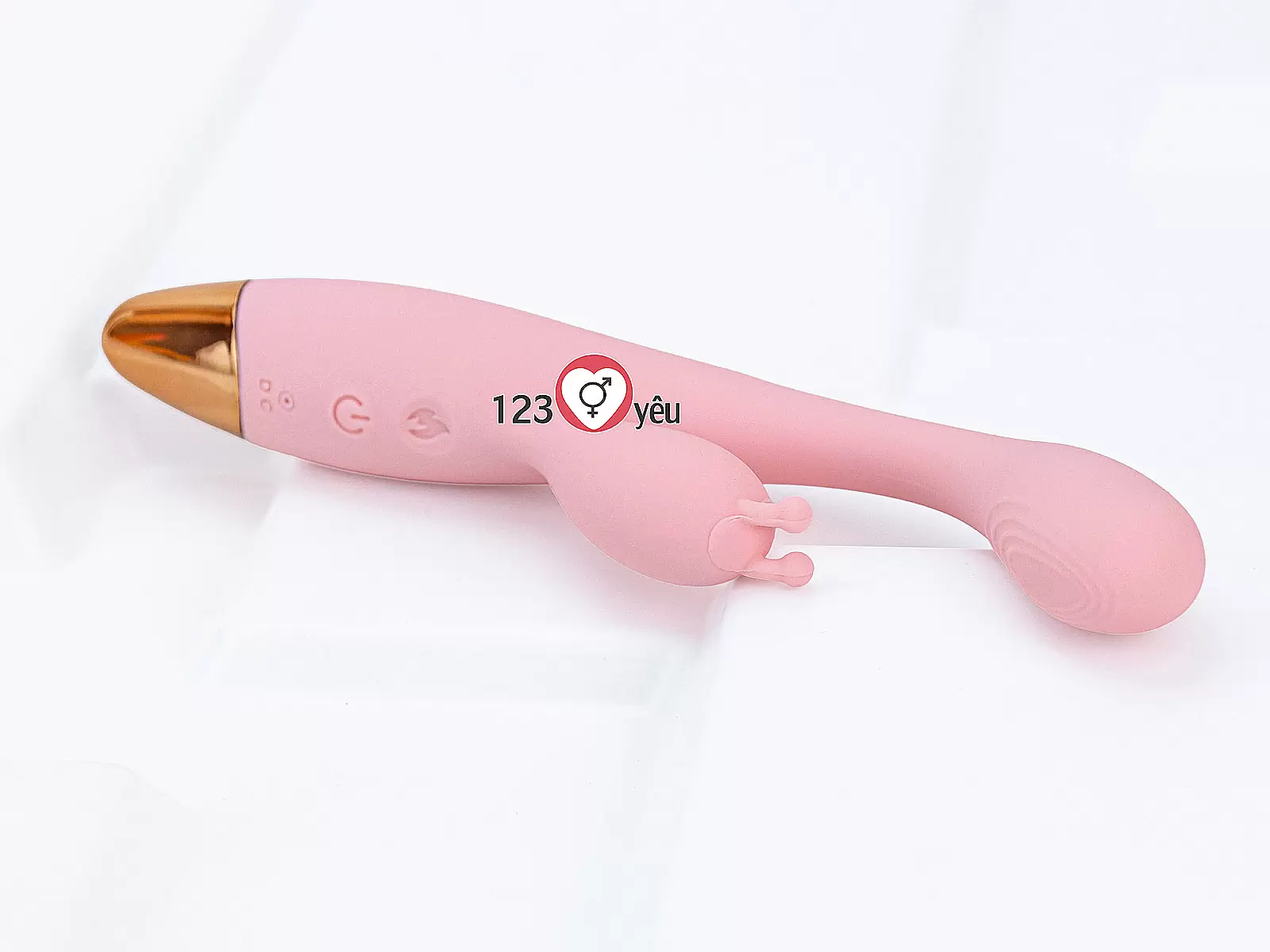 Máy mát xa có nhánh nhỏ gọn nhiều chế độ rung phát nhiệt