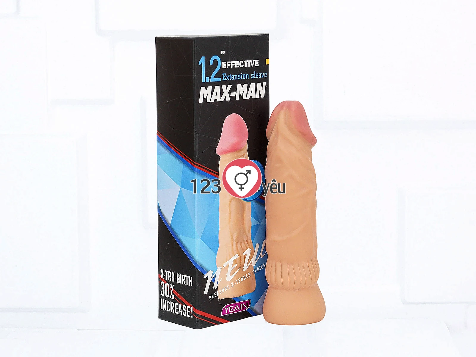 Bao cao su đôn dên Max Man đôn đầu 3cm
