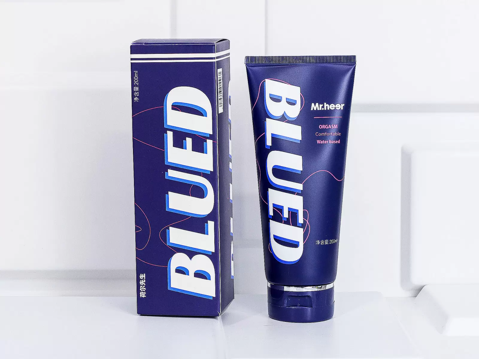 Gel b&ocirc;i trơn gốc nước cao cấp BLUED Mr.heer