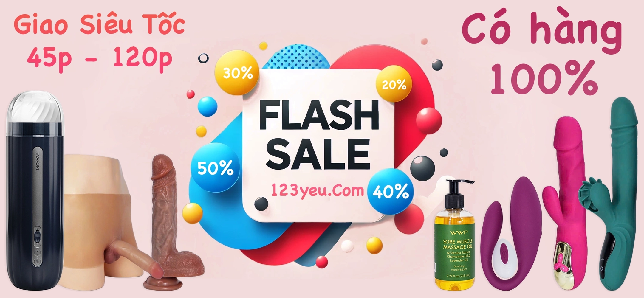 Shop đồ chơi tình dục uy tín chính hãng